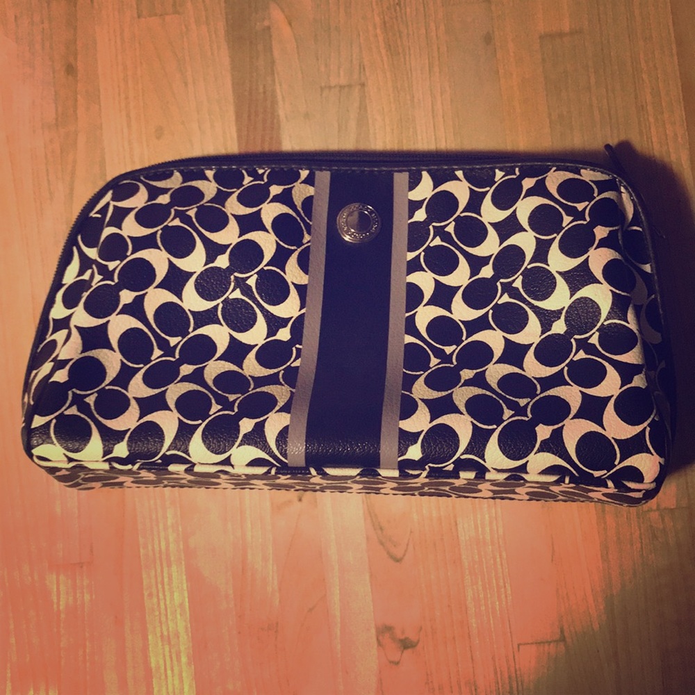 Coach make up bag